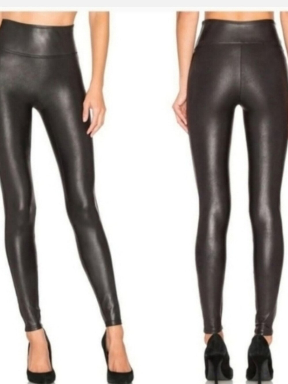 Spanx Sz 2x Black Leggings Plus Size